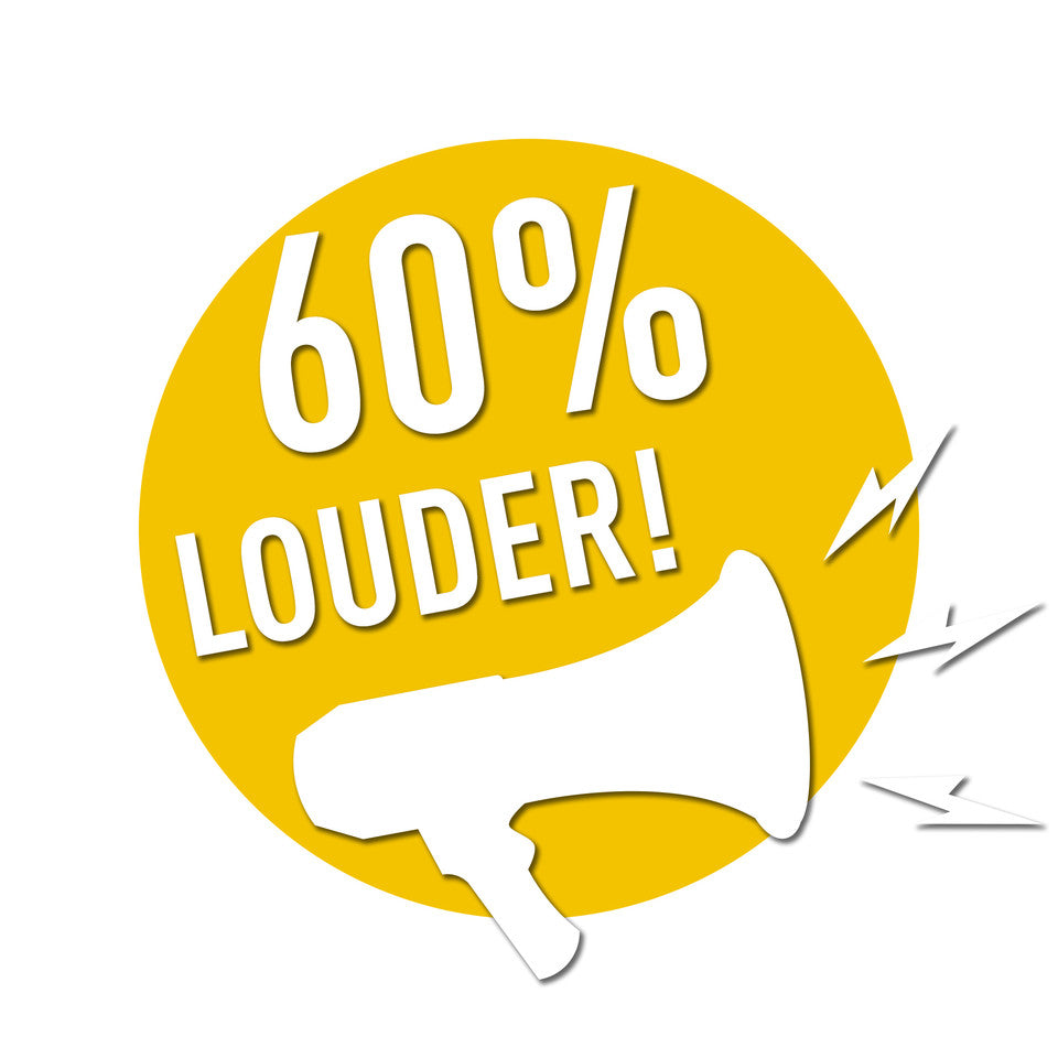 60% Louder!